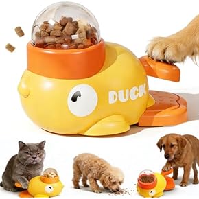 Interactive "Lucky Duck" Pet Puzzle Feeder – Enrichment Treat Dispenser for Cats & Dogs