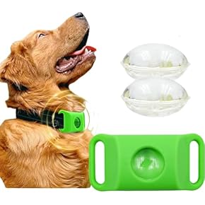 Waterproof Silicone GPS Tracker Holder – Secure Collar Mount for Apple AirTag & Pet Locators